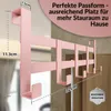 DEKAZIA® Türgarderobe zum Einhängen Rosa | Türgarderobe Produktbild-Vorschau 5