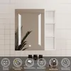 LED Spiegelschrank mit Seiteschrank 80x70 cm mit Produktbild-Vorschau 2