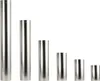 Ofenrohr Ø 110 mm 500 mm Stahlblech Verzinkt silber Produktbild-Vorschau 1