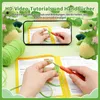 Kit de crochet UnboxG « Dragon vert », kit complet de Voir les images du produit 5