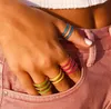 Fashionbox Ring Messing rot 052 (16,6) ohne pink Produktbild-Vorschau 2