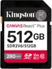 Kingston Technology 512GB Canvas React Plus SDXC UHS-II Anteprima dell’immagine prodotto 2