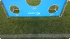 OMNA | Tappeto da calcio 240x150 cm - Blu - Con 5 fori di Anteprima dell’immagine prodotto 8