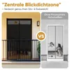 Sekey Sichtschutz Türvorhang mit Magnet – blickdicht & Produktbild-Vorschau 3