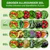 TTL GARDEN Pflanzsack 30L – 10er Set Filz & Vliesstoff für Produktbild-Vorschau 9