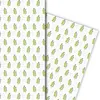 Elegantes Geschenkpapier mit grafisch reduzierten Blättern Produktbild-Vorschau 2