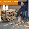 Półka na drewno kominkowe do użytku zewnętrznego, 1,8 m, Podgląd zdjęcia produktu 4