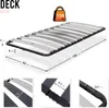 A slatted bed base with dimensions and weight capacity indicated. Produktbild-Vorschau