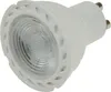 A close-up studio shot of a white LED spotlight bulb. Produktbild-Vorschau