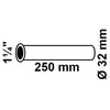 Tauchrohr, Chrom, 1 1/4" x 32 mm x 250 mm, für Siphon Produktbild-Vorschau 10