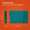 imoshion Housse pour ordinateur portable 15-16 pouces - Voir les images du produit 4