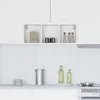 vidaXL Armadio a muro Riga Bianco 30 x 29,5 x 80 cm Anteprima dell’immagine prodotto 4