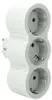 Presa multipla legrand 694518/ 3 prese/ bianco e grigio Anteprima dell’immagine prodotto 1