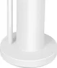 A close-up view of the base of a white standing toilet paper holder. Podgląd zdjęcia produktu