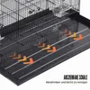 Voliera per uccelli VEVOR 76x46x45cm Gabbia per uccelli Anteprima dell’immagine prodotto 6