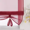 Joyswahl Raffrollo mit Schlaufen Voile Gardinen Modern Produktbild-Vorschau 5