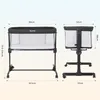 Ezebaby Beistellbett, 2-in-1-Babybett von der Geburt bis 9 Produktbild-Vorschau 7