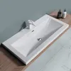 doporro Lavabo ad Incasso Soprapiano Lavabo Bagno da Anteprima dell’immagine prodotto 2