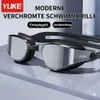 Profi Schwimmbrille Anti-Beschlag Verspiegelt UV-Schutz Produktbild-Vorschau 2