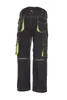 Nohavice do pása Basalt Neon Junior antracitová/žltá Náhľad obrázku produktu 2