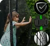 Trampolino da giardino 6ft/183cm con rete da esterno e Anteprima dell’immagine prodotto 16