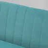 HOMCOM 2-Sitzer Stoffsofa Polstersofa Doppelsofa Sitzmöbel Produktbild-Vorschau 7