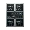 Oficjalny zestaw naklejek Opel Motorsport, czarne i Podgląd zdjęcia produktu 1