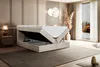 A bedroom scene with a bed that has storage underneath. Produktbild-Vorschau