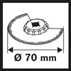 Carbide-RIFF Schmalschnitt-Segmentsägeblatt ACZ 70 RT5, 70 Produktbild-Vorschau 3