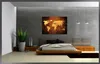 120 x 80 cm Bild auf Leinwand Weltkarte 5162-VKF deutsche Produktbild-Vorschau 3
