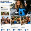 Lot de 2 douches de camping portables et rechargeables avec Voir les images du produit 5