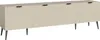 Fernsehschrank ‘Nand’ mit 4 Türen geriffelt 180 x 35 x 51 Produktbild-Vorschau 3