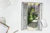 MuchoWow® Mauspad Mousepad Durchbruch - Wald - Steine - Produktbild-Vorschau 5