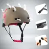 Skater- und Fahrradhelm | Graue Blume | EN1078 Produktbild-Vorschau 3