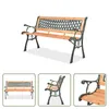 The Living Store Gartenbank 122 cm Holz Produktbild-Vorschau 8