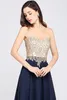 Misshow Cocktail-Gala-Kleid, lang, mit Blumenapplikationen, Produktbild-Vorschau 4