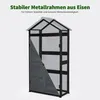 M MCombo Gartenschrank Gartenhaus Holz Metgallgestell Produktbild-Vorschau 3