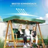 Outsunny 2 in 1 Hollywoodschaukel mit Liegefunktion, Produktbild-Vorschau 5