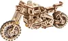 A 3D wooden model of a motorcycle. Anteprima dell’immagine prodotto