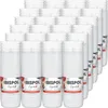 A grid of white candles in clear plastic containers, arranged in rows and columns. Podgląd zdjęcia produktu