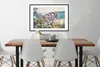 MuchoWow® Gerahmtes Poster Schmetterling - Blumen - Produktbild-Vorschau 3