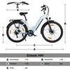 Otium 3 Elektrofahrrad Tiefeinstieg 26" Cityrad 250W, Produktbild-Vorschau 6