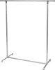 A standalone silver clothing rack against a white background. Produktbild-Vorschau