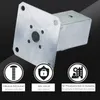 SOTECH Bodenhülse 60 x 60 mm feuerverzinkt – Pfostenträger Produktbild-Vorschau 3