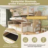 Merax Kinderbett Etagenbett 90/140x200 cm mit Hydraulik Produktbild-Vorschau 14