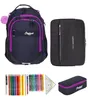 Schulrucksack Mädchen Elephant Hero Signature 4 Teile Set Produktbild-Vorschau 1