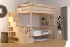 Letto a soppalco in legno con ripiano per scale Sylvia - Anteprima dell’immagine prodotto 3