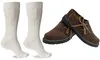 Trachtenschuhe +Trachtensocken Set Haferlschuhe wildleder Produktbild-Vorschau 3