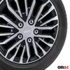 17 Zoll Radkappen Universal Radzierblenden Grau-Schwarz Produktbild-Vorschau 9