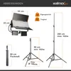 Walimex 21043, 65 W, 80 szt., LED, 50000 h, Światło Podgląd zdjęcia produktu 4